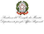 logo alla Presidenza del consiglio dei ministri dipartimento degli affari regionali ed autonomie locali
